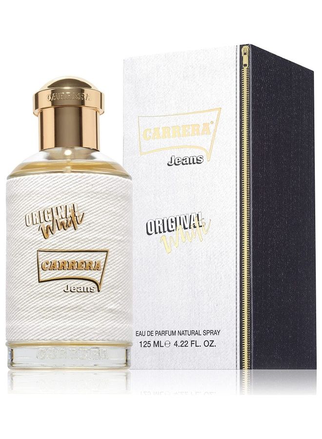 Carrera Jeans Original White Donna EDP Natural Spray 125ml - Image 1