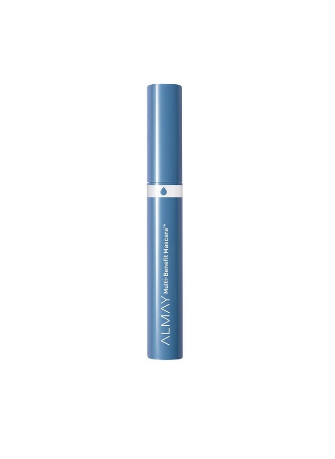 Almay Waterproof Mascara Multi Benefit Eye Makeup Ophthalmologist Tested Fragrance Free Hypoallergenic Black 0.24 Oz  - Image 2