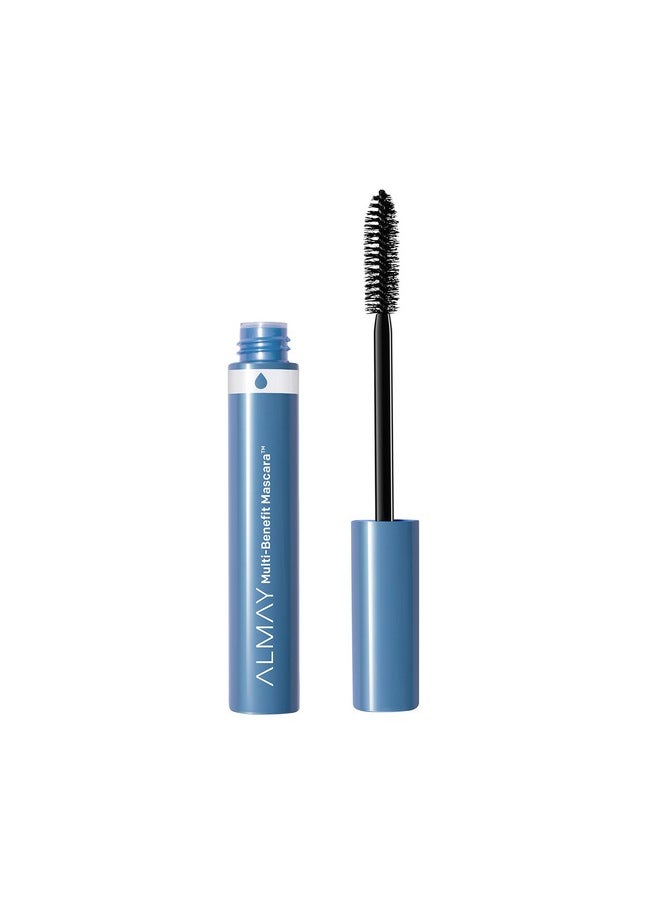 Almay Waterproof Mascara Multi Benefit Eye Makeup Ophthalmologist Tested Fragrance Free Hypoallergenic Black 0.24 Oz  - Image 3