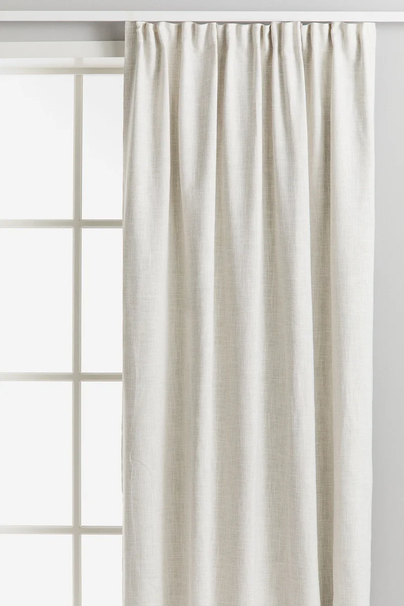 H&M 2-Pack Blackout Curtain Lengths