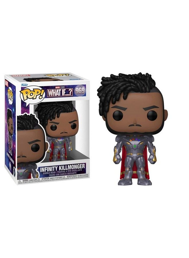 Funko Pop Marvel: What If? Infinity Killmonger Multicolor - Image 2