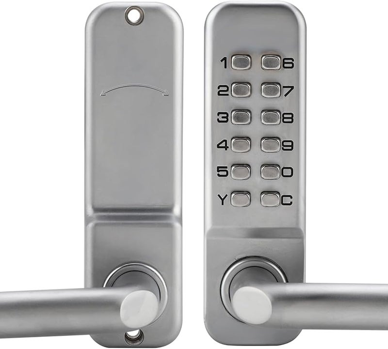 Zinc Alloy Code Lock 1 11 Digit Security Password Door Lock For Rental Doors - Image 3