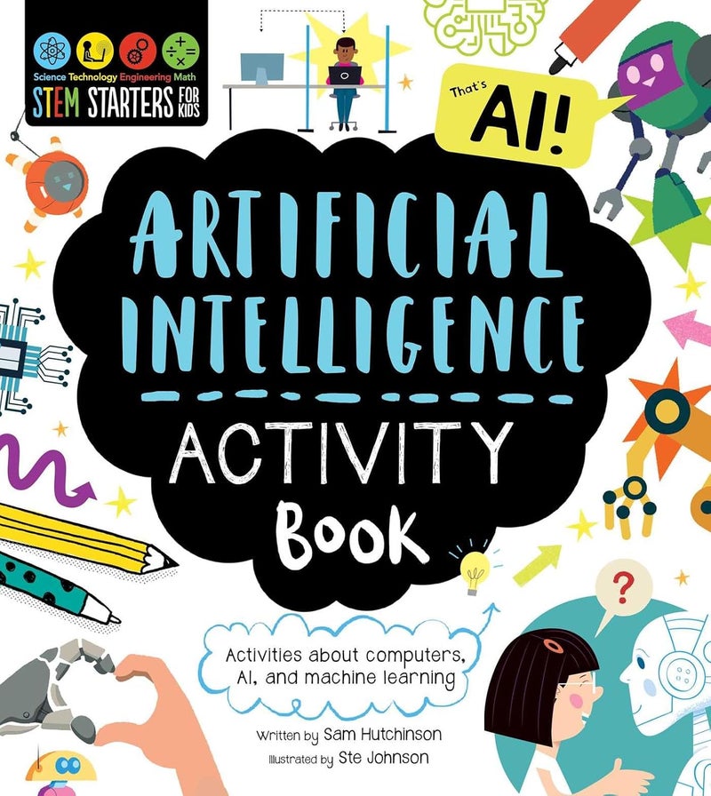 STEM Starters for Kids Artificial Intelligence Activity Book - Image 1