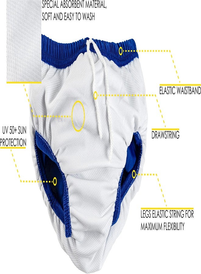 Cressi Baby Infant Soft Reusable Swim Diaper, Blue, Small (6/9 Months) - Image 4