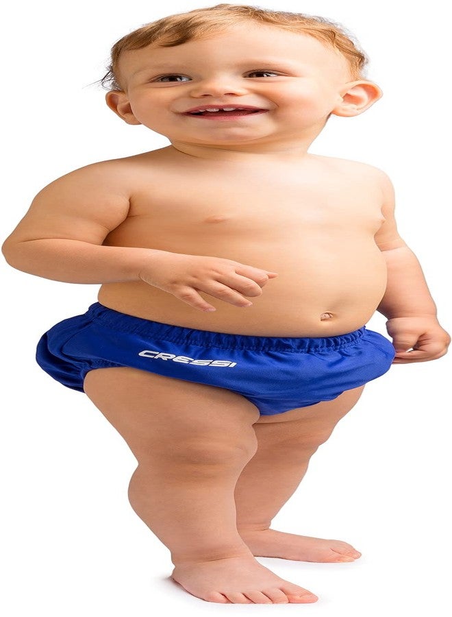 Cressi Baby Infant Soft Reusable Swim Diaper, Blue, Small (6/9 Months) - Image 2