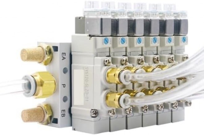 SY5120-5LZD-C6/SY5120-5LZ-C4/SY5120-5LZ-C6/SY5120-5LOUD-C6/SY5120-5LZE-C6 Pneumatic Solenoid Valve DC24V(SY5120-5LZ-C4) - Image 3
