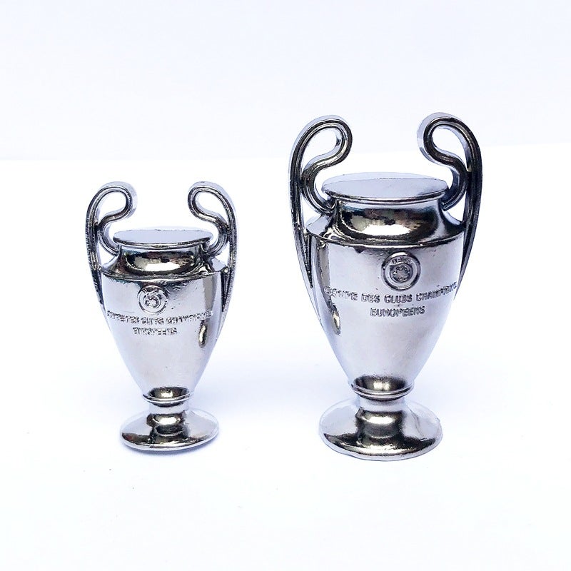 Football Trophy Metal Keychain - Image 3