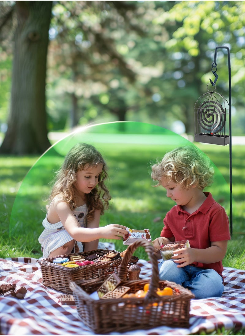 Hacker - 3 Box Mosquito Coils and 1Piece Mosquito Coil Box for Outdoor Use Camping Patio Deck Hiking - Image 1