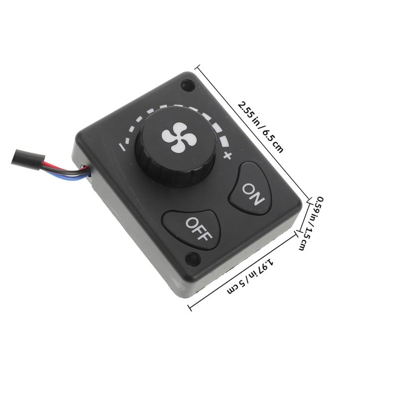 12V 24V Universal Air Parking Heater Control Knob Switch For Car Truck Vehicles - Image 3