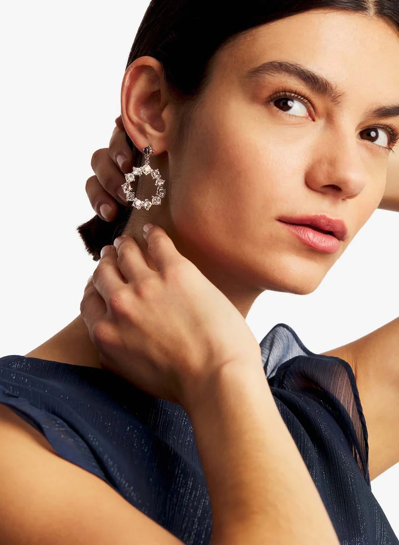 Ted Baker Large Crystal Hoop Drop Earring