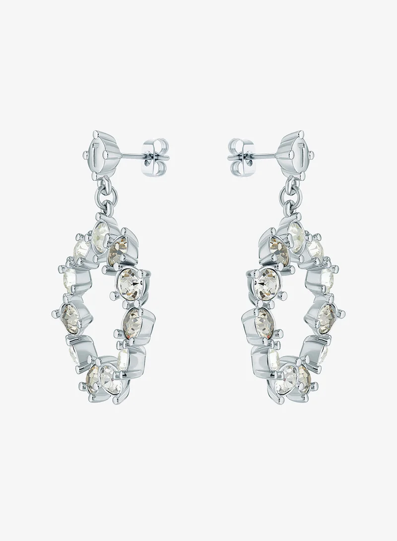 Ted Baker Large Crystal Hoop Drop Earring