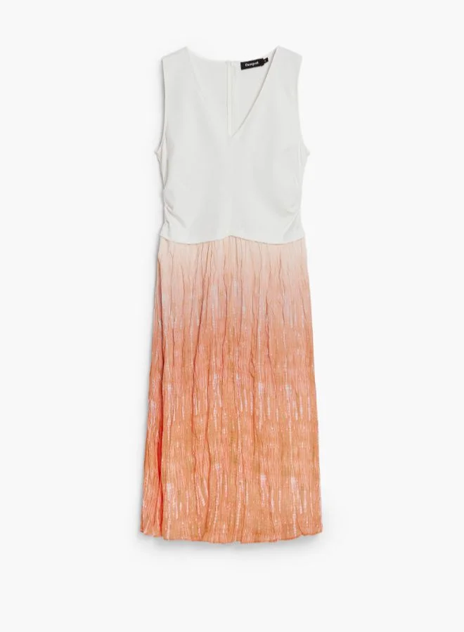 DESIGUAL Long gradient dress
