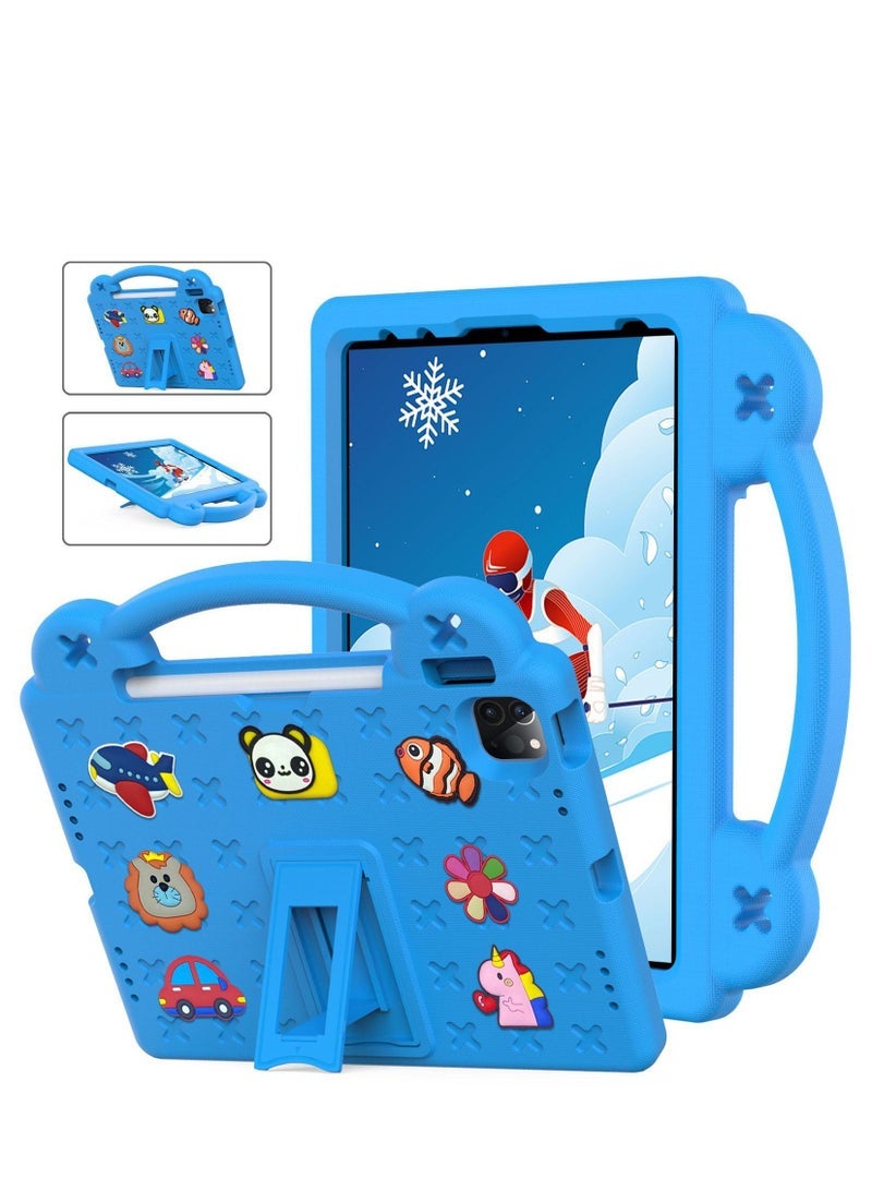 general Protective Tablet Case Compatible with HUAWEI MatePad SE 2023 10.4" with Handle Bar Children Cover , Flat Protective Sleeve EVA Shockproof Tablet Case Portable Cute Cover with Kickstand - Image 1