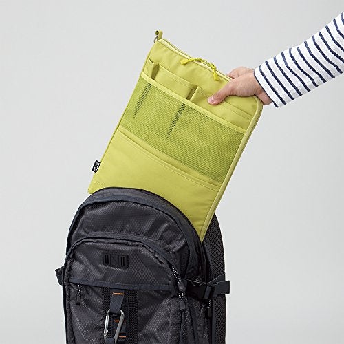 LIHIT LAB LIHITLAB Laptop Sleeve, Water & Stain Repellent, Vertical for Backpack, 13.4" x 9.8", Black (A7683-24) - Image 3