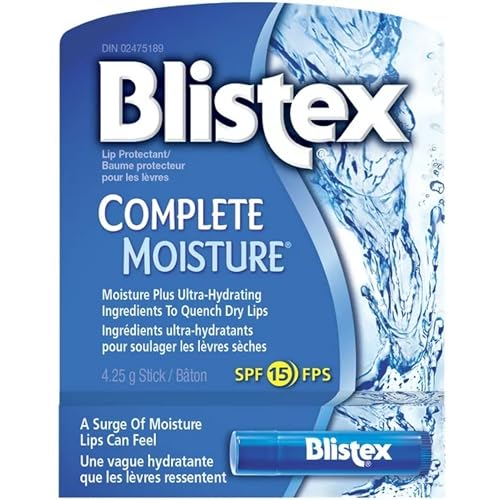 Blistex Complete Moisture Lip Protectant 015 oz Pack of 2