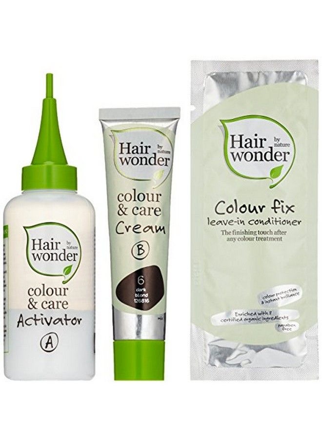 Hair Wonder by Nature - Colour And Care 6 Dark Blond - Image 1