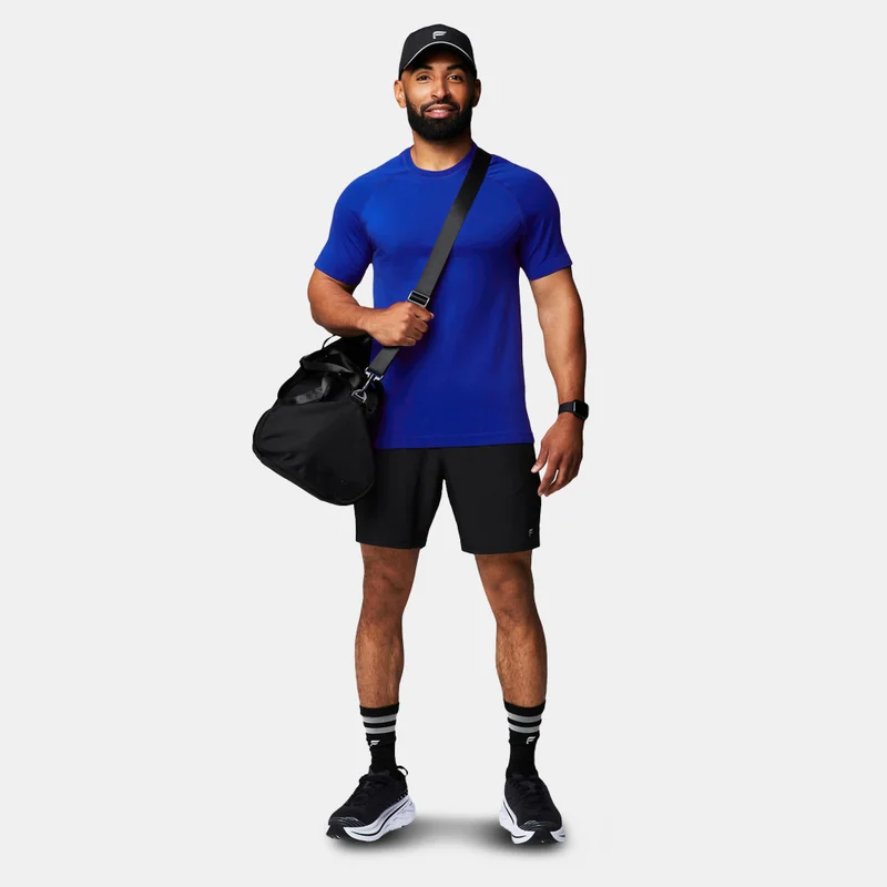 Fabletics Blue Men's The Training Day T-Shirt for Men | Best Price UAE