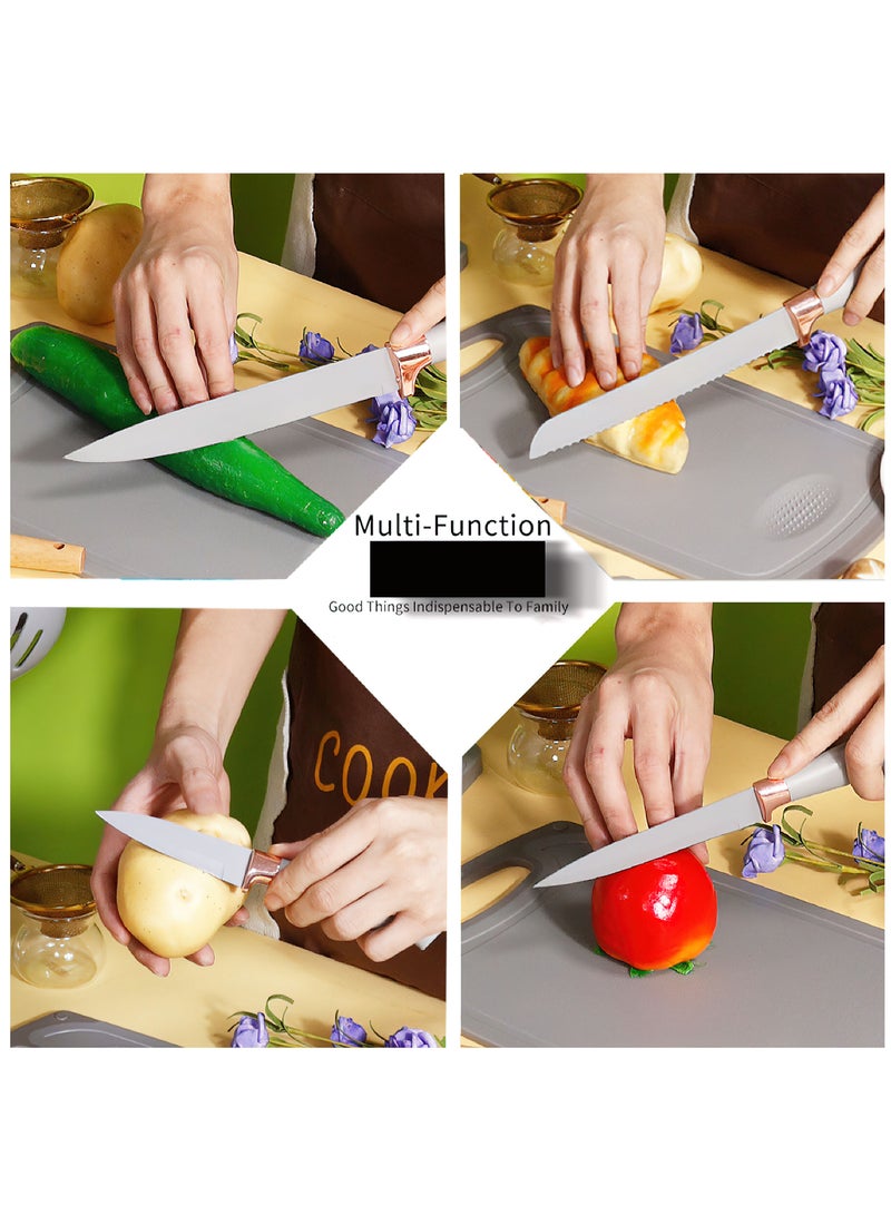 جولدفش طقم أدوات مطبخ من السيليكون مكون من 19 قطعة - Image 4