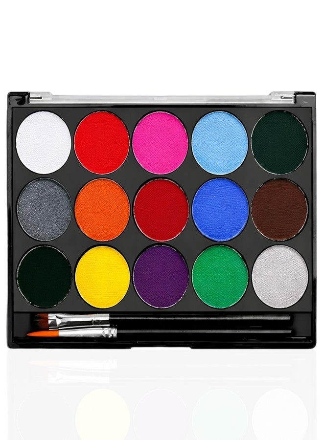 xinxingin Glow in the Dark Paint, Fluorescent Face Paint for Makeup, Fabric Paint Set, Glow Paint for Costume Parties and Festive Events - Image 1