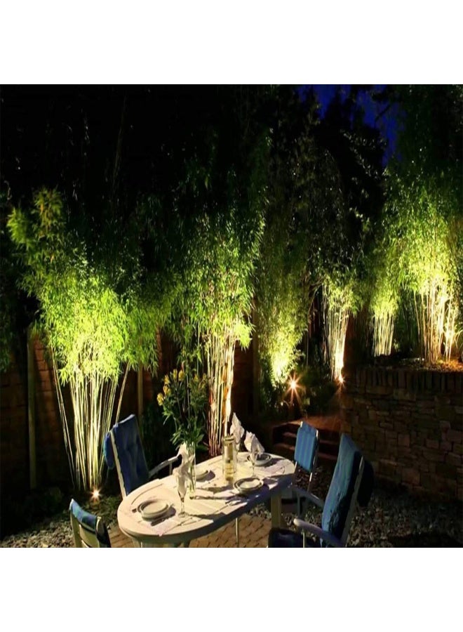 RMAX High-power 10W LED outdoor decorative lights, 3 pieces, for landscaping, garden, patio, and walkway, DC 12V with pointed bracket - Image 2