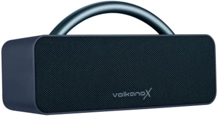 Volkano ThunderBlast High-Powered Bluetooth Speaker - 20W RMS Output, IPX5 Rating, Blue - Image 2