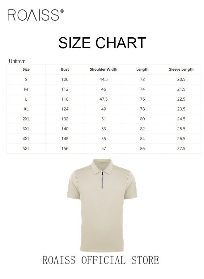 Men's Polo Shirt Solid Color Short Sleeve Lapel T-Shirt Casual Fit Tops - pzsku/Z24115721A93AD8B7DC3BZ/45/_/1700555975/1c7efe17-d987-4fa8-ac63-49702b341e58