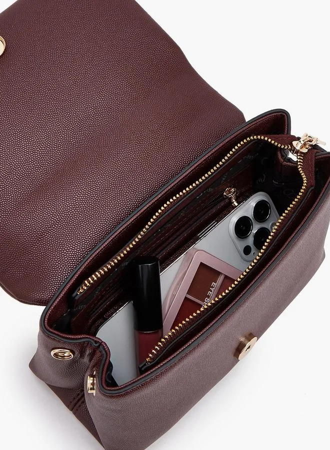 Celeste  Chain Accent Crossbody Bag With Detachable Strap for Women | Best Price UAE