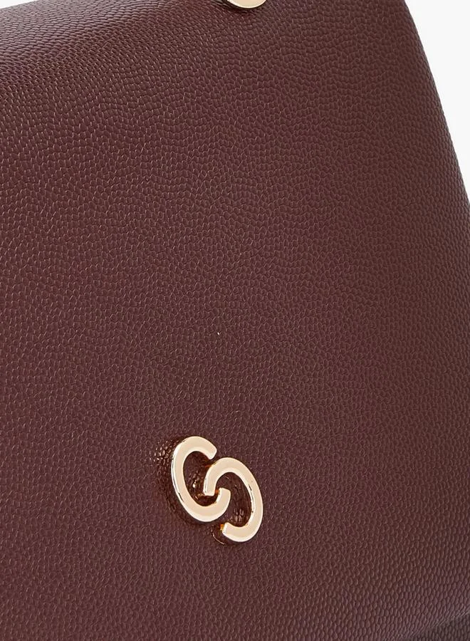 Celeste  Chain Accent Crossbody Bag With Detachable Strap for Women | Best Price UAE