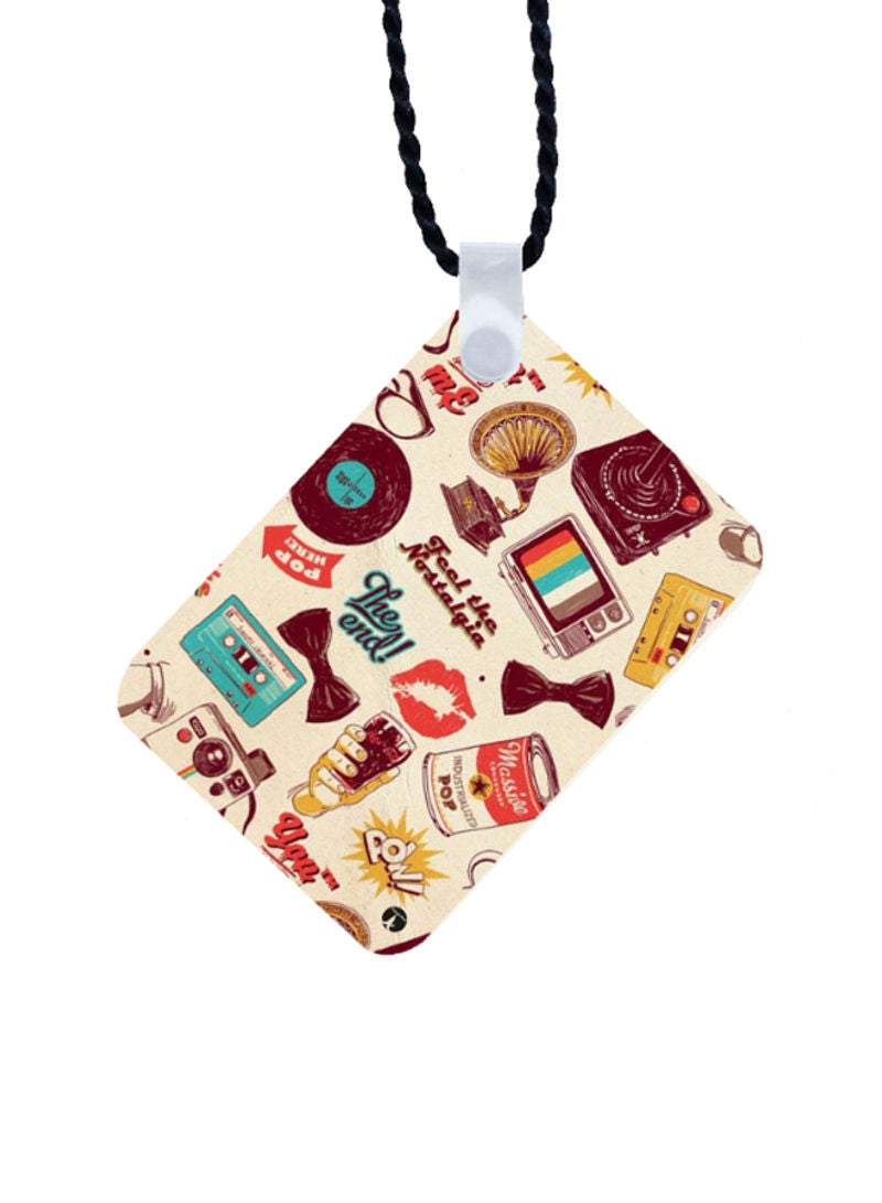 RKN Random Stuff Printed Car Mirror Pendant - Image 2