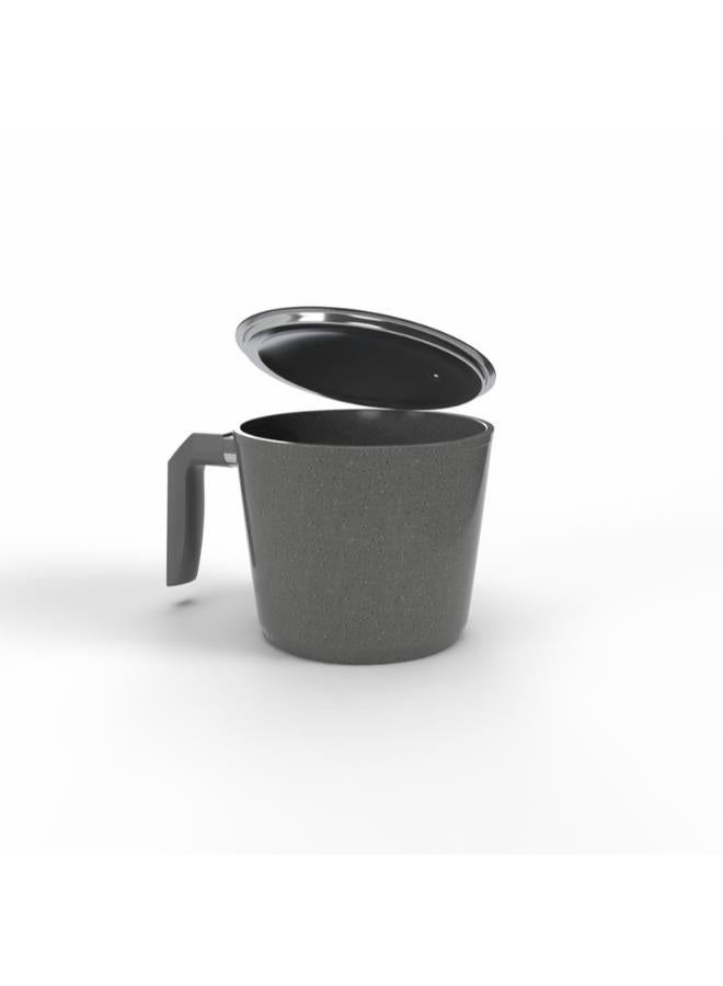 Top Chef Granit Milk Pot 16 Cm Gray (Suitable For Induction) - Image 4