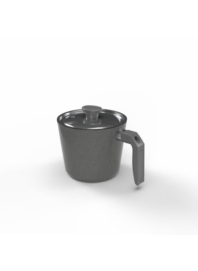Top Chef Granit Milk Pot 16 Cm Gray (Suitable For Induction) - Image 1