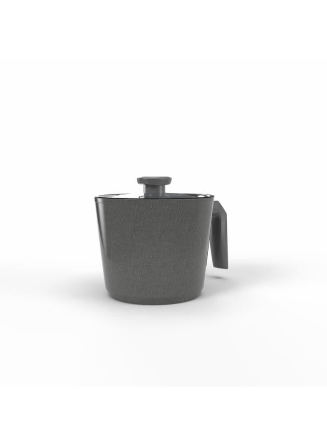 Top Chef Granit Milk Pot 16 Cm Gray (Suitable For Induction) - Image 2