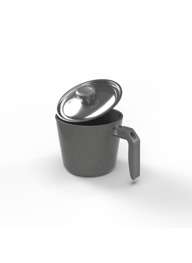 Top Chef Granit Milk Pot 16 Cm Gray (Suitable For Induction) - Image 3