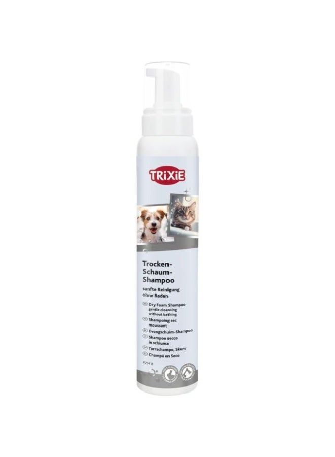 Trixie Dry Foam Shampoo for Dogs & Cats 230ml - Image 2