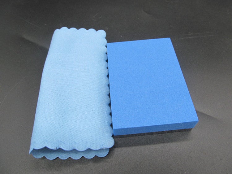 Crystal-Coated Cloth, Special Towel For Crystal-Coated, Coated Towel, Waxed Towel, Waxed Towel, Fiber Cloth, Glasses Cloth 10*10 - Image 1