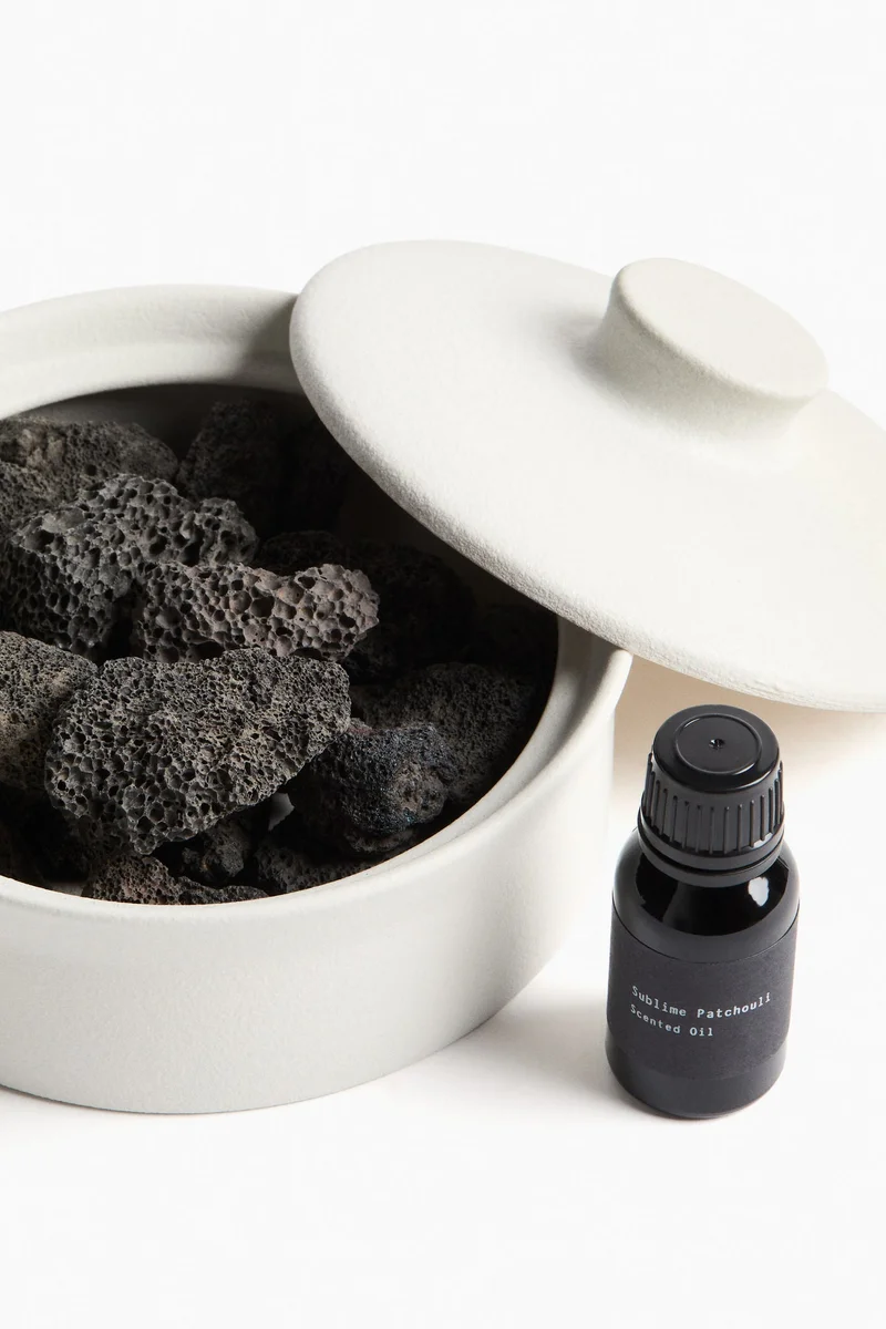 H&M Lava stone diffuser set