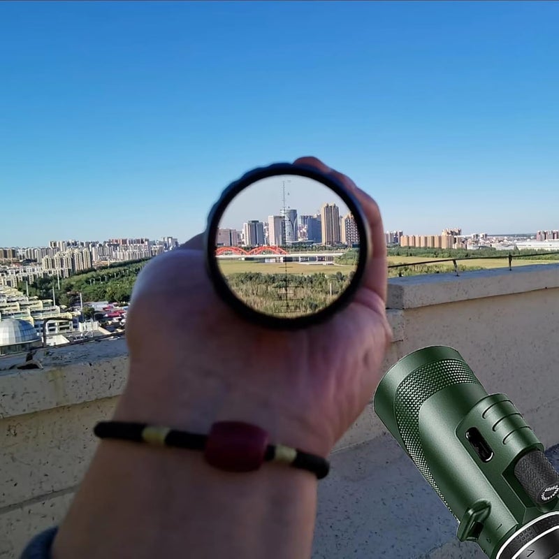 Real Instruments 40X60 Magnification Zoom HD,Monocular for Adults and Children,High Power Telescope Gadget, with Built-in Compass (MC-40X60) - Image 3