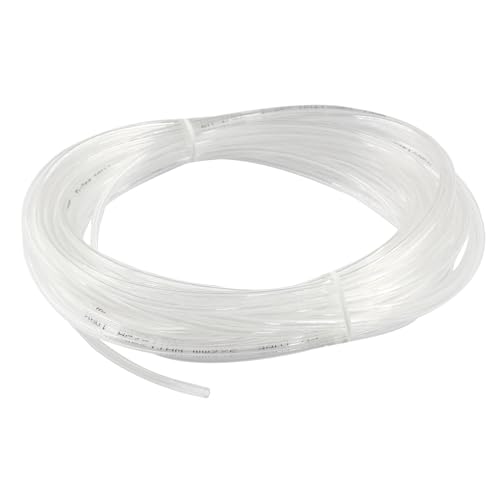 Coufce Pneumatic Tubing 18 OD PU Polyurethane Air Line Hose Clear Nylon Pipe for Fluid Transfer Air Brake Compressor Fitting 328 FT - Image 1