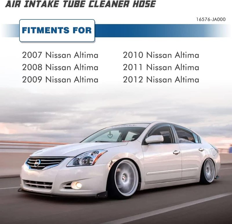 A ABIGAIL Air Intake Hose Compatible with 2007 2008 2009 2010 2011 2012 2013 Nissan Altima 2.5L - Intake Filter Tube Replaces # 16576-JA000- Air Intake Duct Tube Boot - Image 4