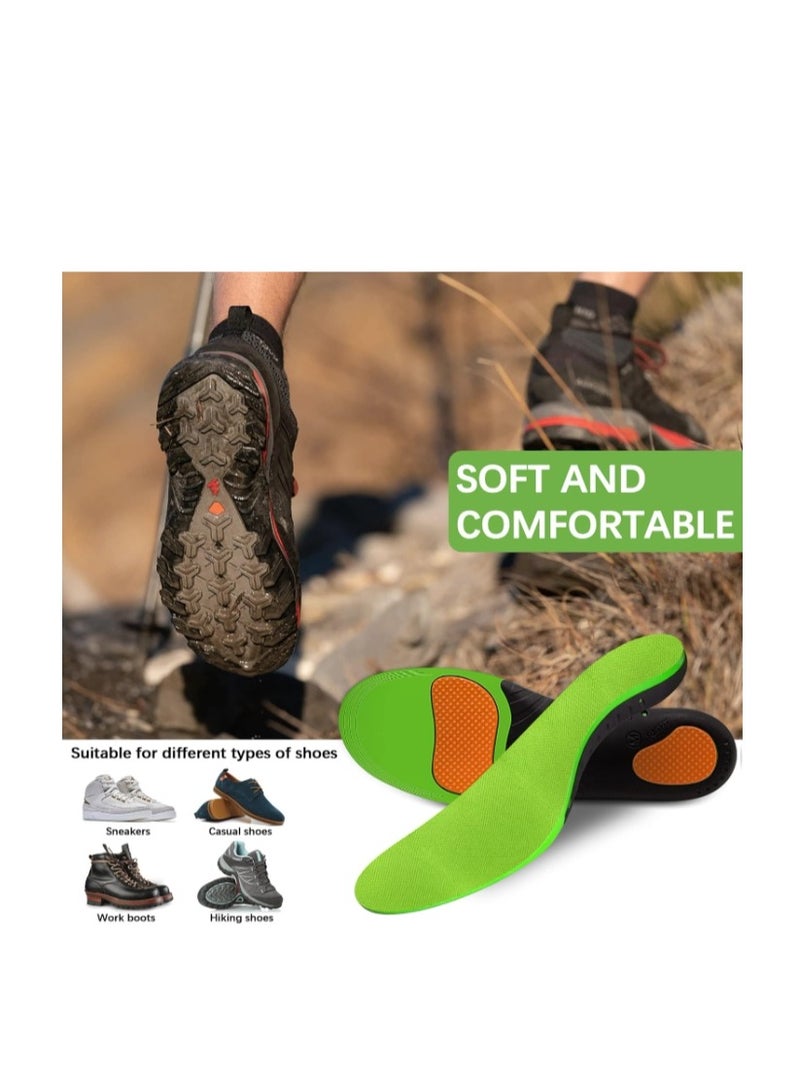 OASIS-TH Heavy Duty Orthotics Insoles for Flat Feet, Breathable Comfort Flat Feet Insoles, Arch Support to Reduce Feet Pain (M, Men's 8-10/Women 9-11) - Image 5