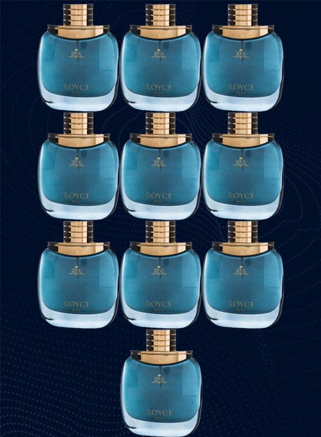 Lattafa 10 Pieces Royce Blue Vurv Perfume 100ml EDP - Image 1