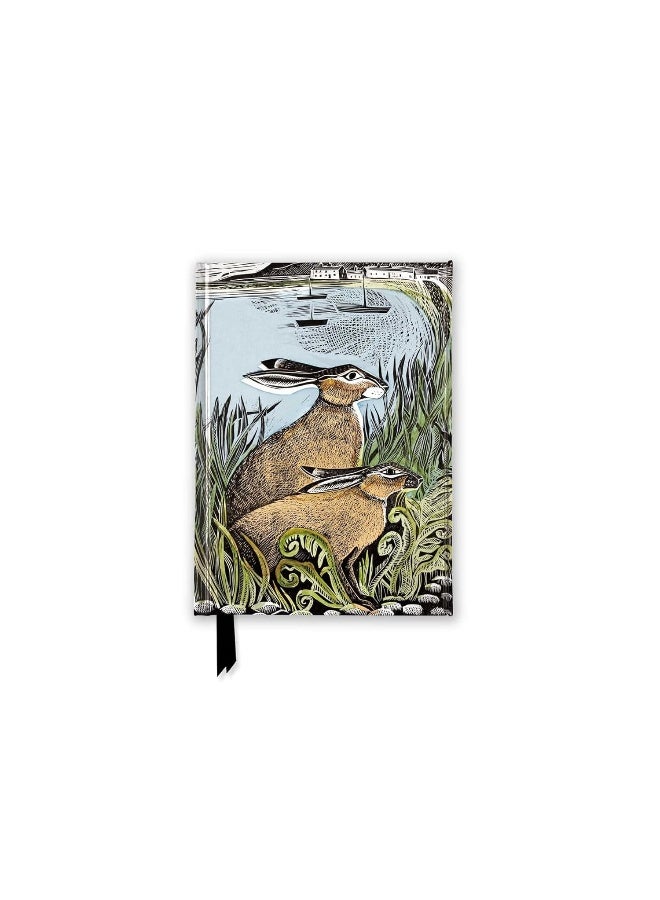 Angela Harding: Rathlin Hares (Foiled Pocket Journal)  - Image 1