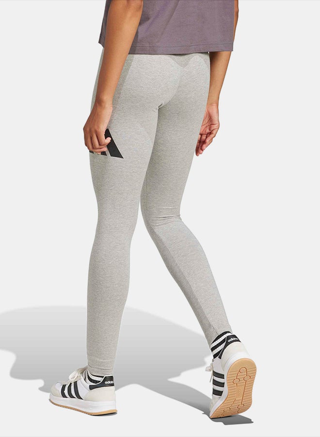 Adidas Essentials Big Logo Cotton Leggings - Image 2