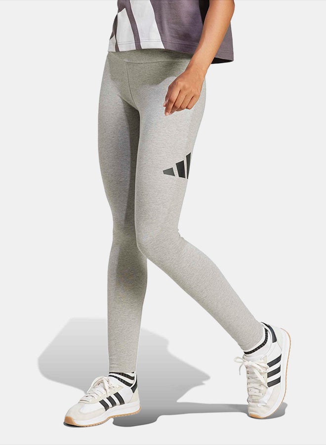 Adidas Essentials Big Logo Cotton Leggings - Image 1