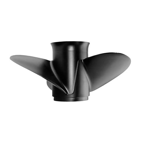 WINGOGO 5810090J21019 14 X 21 Inch 3 Blades 15 Spline Tooth RH Rotation Propeller for Suzuki DF90 DF100 DF115 DF140 Aluminum Alloy Boat Prop with Hub Kit - Image 3