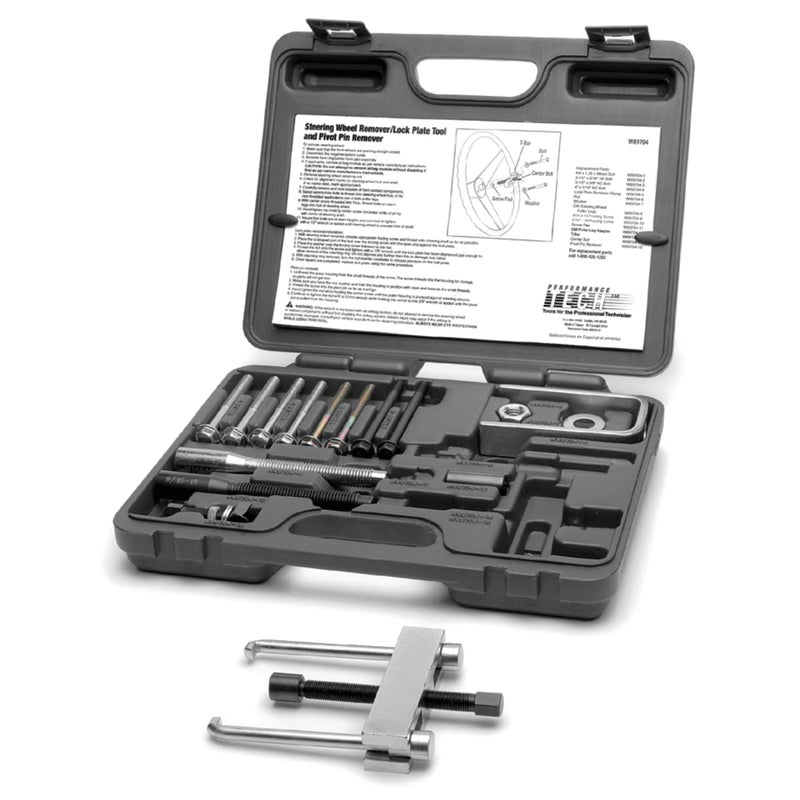 Performance Tool W89704 Steering Wheel Removal Kit - Includes Puller, Bolts, and Tools for Automotive and Light Trucks - Image 3