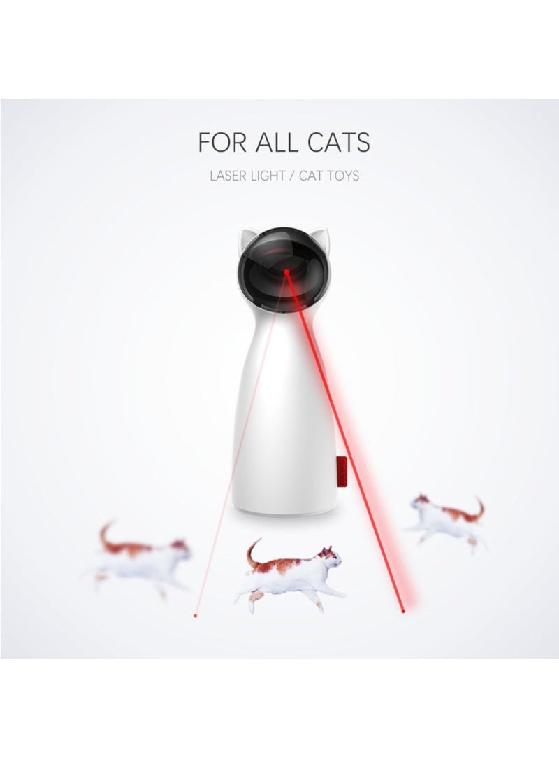 Generic - Motion Indicator Light Cat Interactive Toy Auto Rotating Light Chaser Toy for Cats Laser Pointer Interactive LED Light Pointer Cat Interactive Light Toy - Image 1