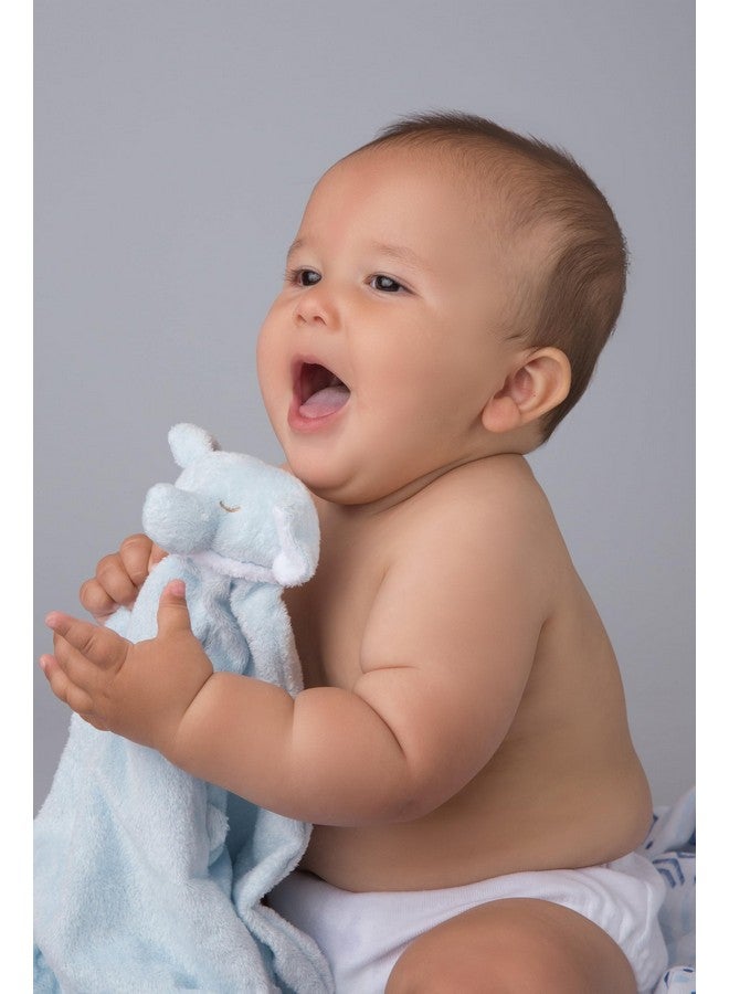Angel Dear - Blue Elephant, Blankie - Image 2