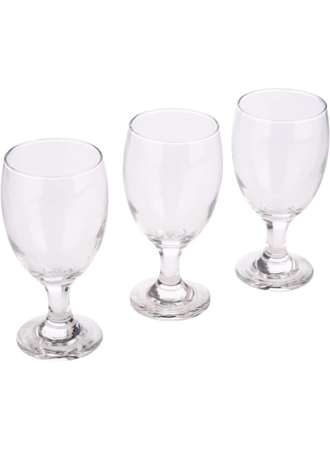 AKDC Cheerful Tumbler 3Pcs L(7CM) XW(7CM) XH(15CM) transparent - Image 2