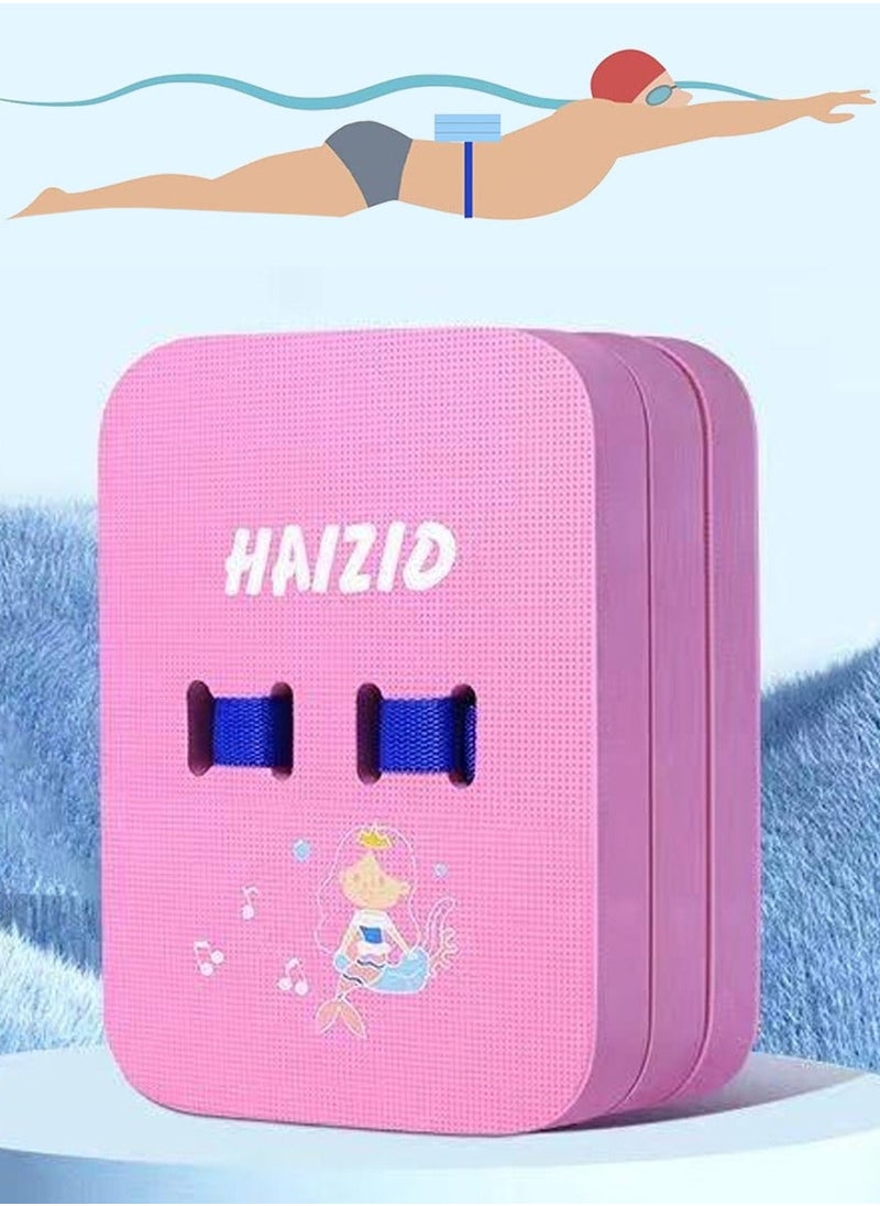 HAIZID Swim Belt, Back Float Safety Swimming Belt for Learning and Training Swim, 3 Layers EVA Foam Kickboard Pull Buoy Swimming Aid, Floating Board for Kids, Adults and Swimming Beginners  - Image 1